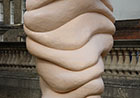'venus', polyurethane foam & stainless steel, sculpture by Nick Turvey, 2010.