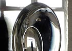 involute, sculpture in lead crystal